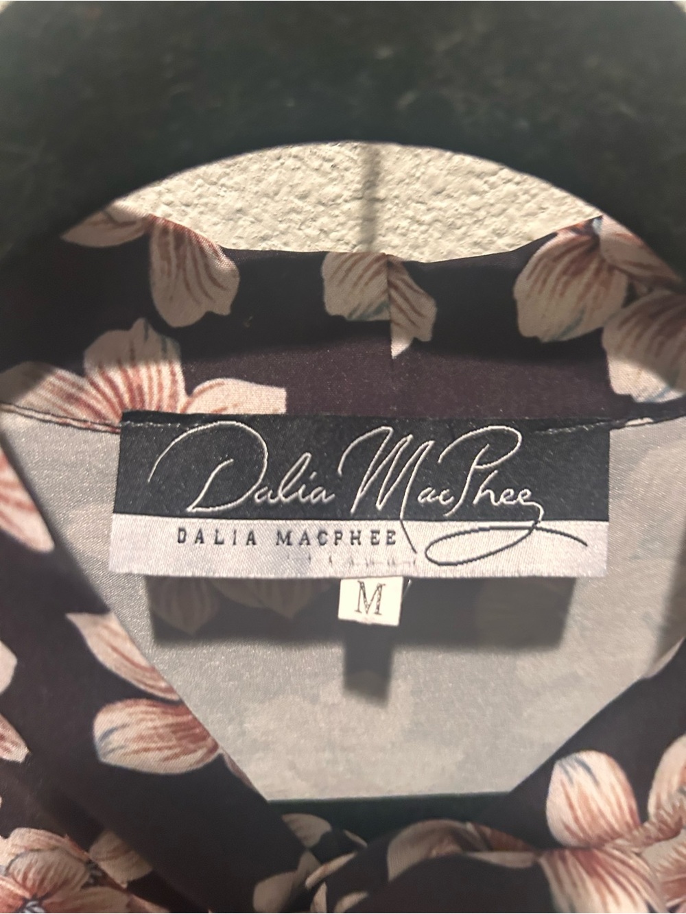 Dalia Macphee Floral Tie-Neck Maxi Dress - Picture 3 of 5